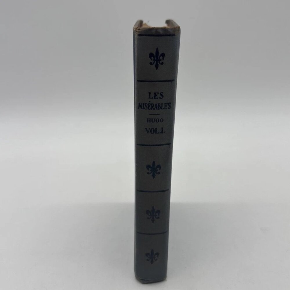 Les Miserables Vol 1 by Victor Hugo Hardcover - Thomas Nelson & Sons Antique